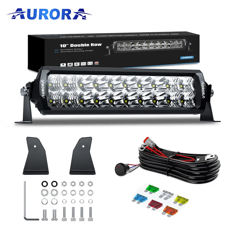Aurora 20/40/60 Inch LED 4x4 Dual Beam Offroad Light Bar