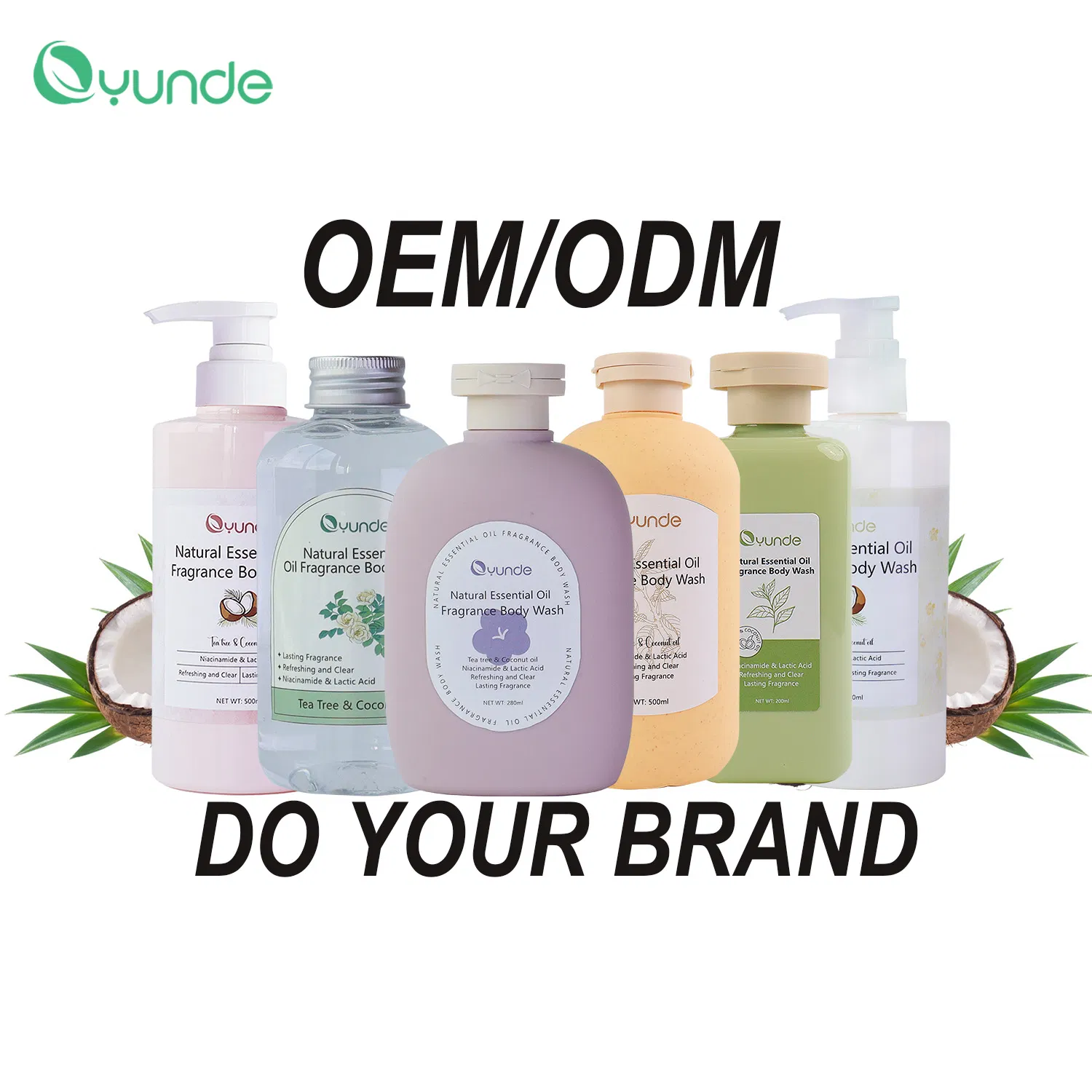 Bulk Wholesale Gently Cleanse and Moisturize Skin with Amino Acid Shower Gel