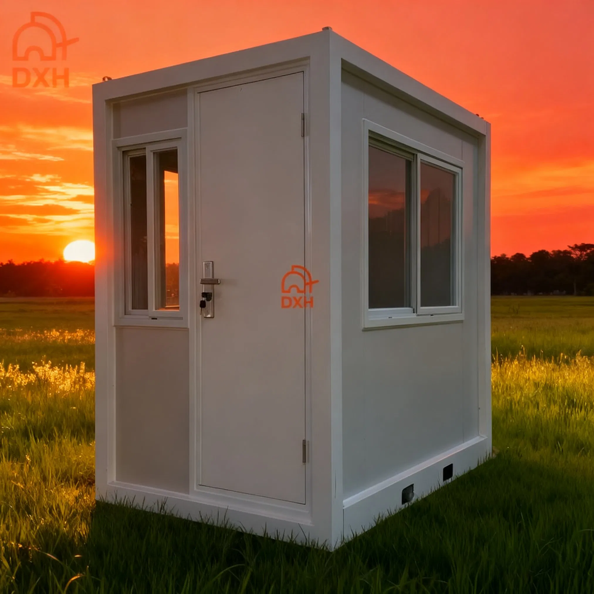 Daxiang Factory Supplier Hospital Street Construction Mining Site Ticket Information Booth Prefabricated Container Guard House