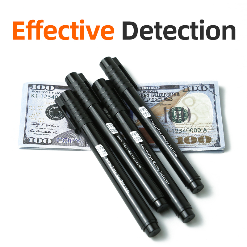 DC-665BP Portable Counterfeit Banknotes Detector Pens Bill Checker Money Detector Pens Currency Tester Pen