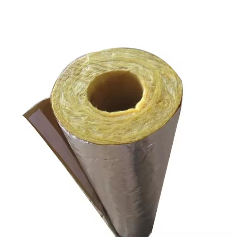 Modern Industrial Thick Yellow Fiberglass Insulation Fireproof Temperature Control Square Indoor Roof Wool Heat Insulation