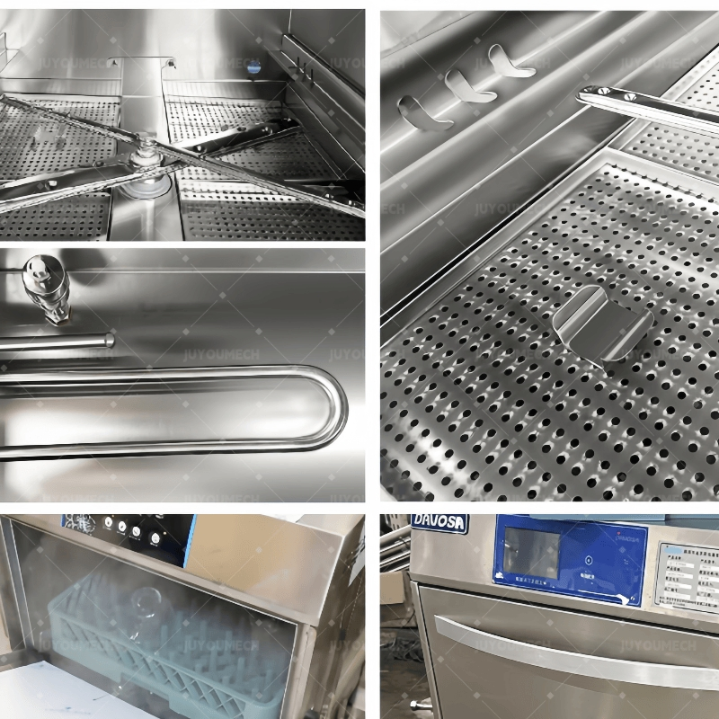 High Efficient Restaurant Hotel Commercial Dishwasher Under Counter Bar Glass Dish Washer Dishwasher Machine