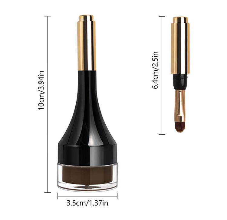 Custom Vegan Eye Brow Cream Makeup Eyebrow Gel Waterproof Eye Brow Gel Eyebrow Pomade