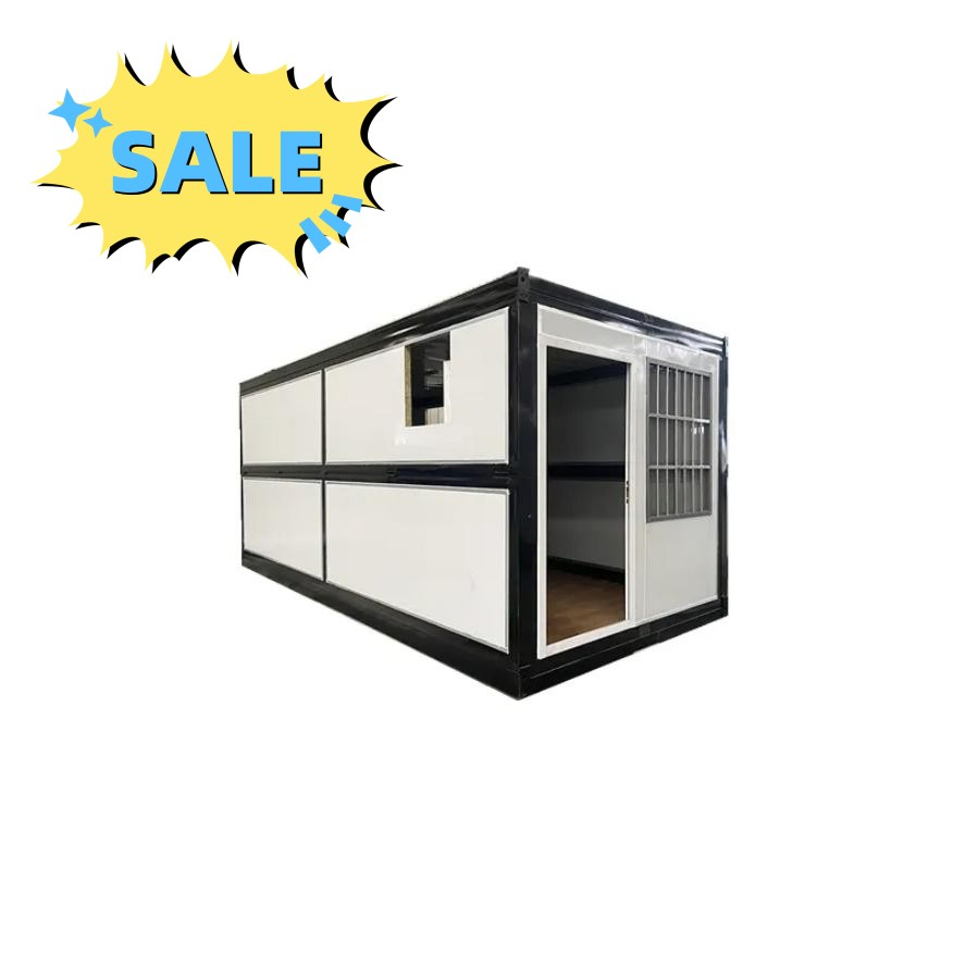 High Quality Scalable Prefabricated Folding Container Room Flat Pack for Workers' House Made of Steel and Sandwich Panel