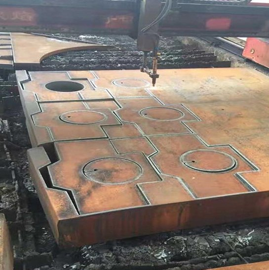 Support Customization Embedded Cut Steel Plates with Holes for Steel Structure Buildings