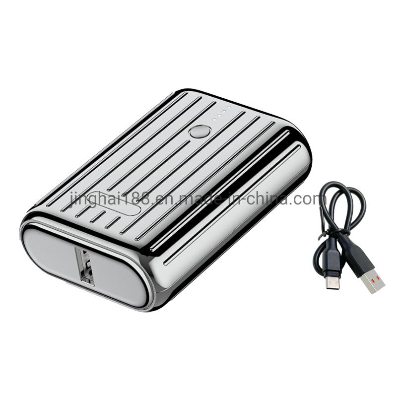 Пауэрбанк 10000 мАч, USB/Type-C, компактный