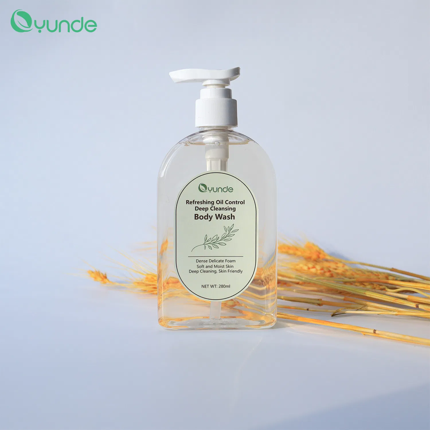ODM OEM Rich in Vitamin B5, Moisturizing and Lubricating Body Wash