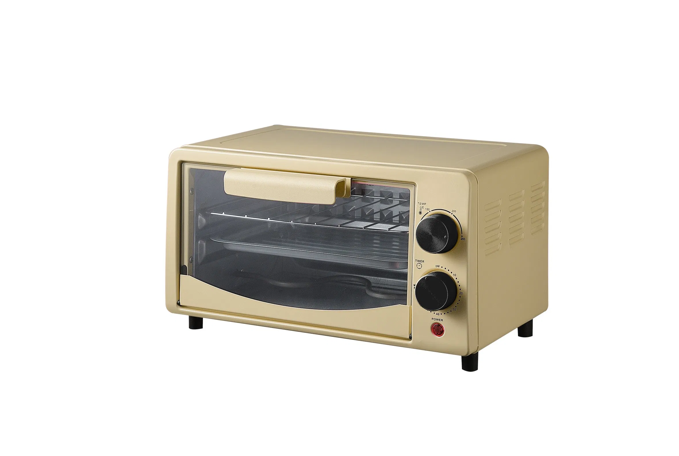 Mini Electric Oven with 2 Knobs for Quick Heating Cooking Baking