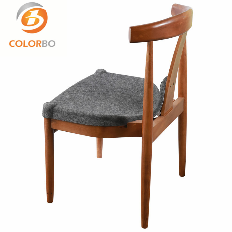 Solid Wood& Polyester Chair for Interior Decoration Like Office & Library