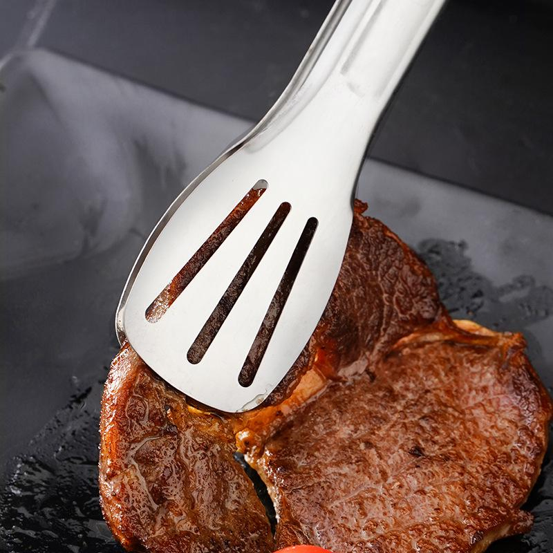 Stainless Steel Kitchen Food Clips Multipurpose for Bread, Steak, and Barbecue