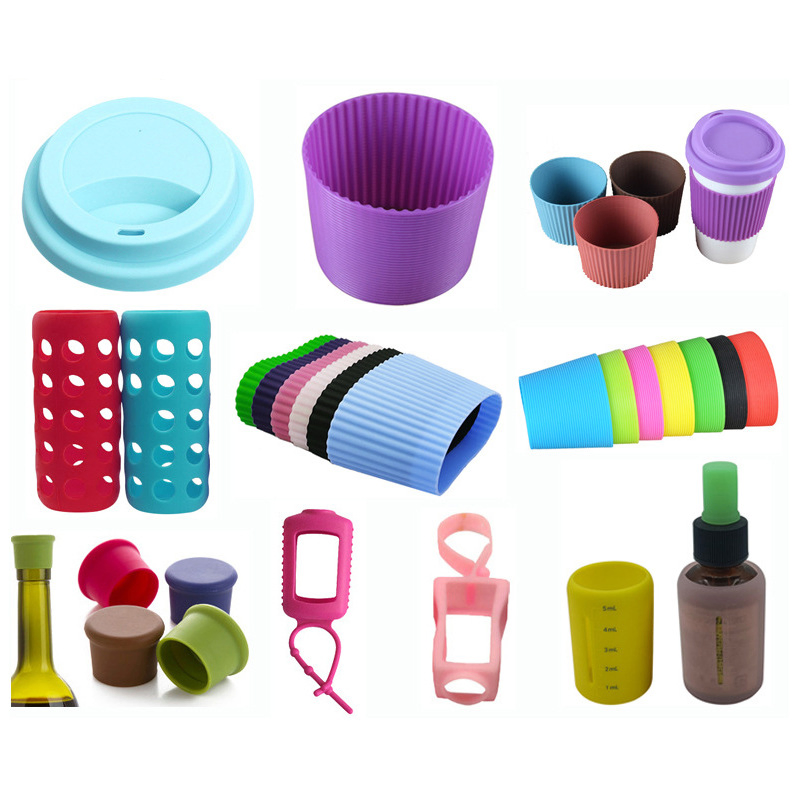 Reusable Coffee Silicone Cup Lids Customized Silicone Rubber Coffee Cup Lids