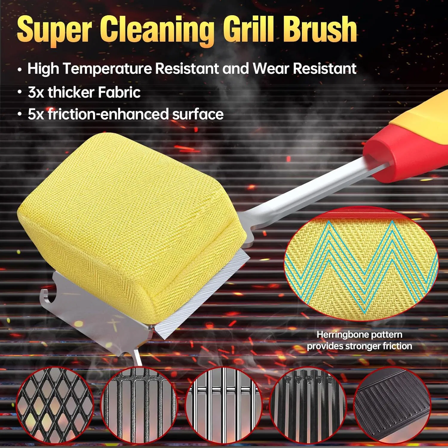 2025 New Style Cheapest High Quality Factory Directly Barbecue Cleaning Grill Brush