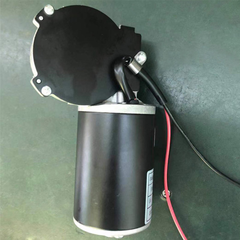 High Speed DC 24V 150 Rpm Reverse Worm Geared Motor for Fishing Equipment
