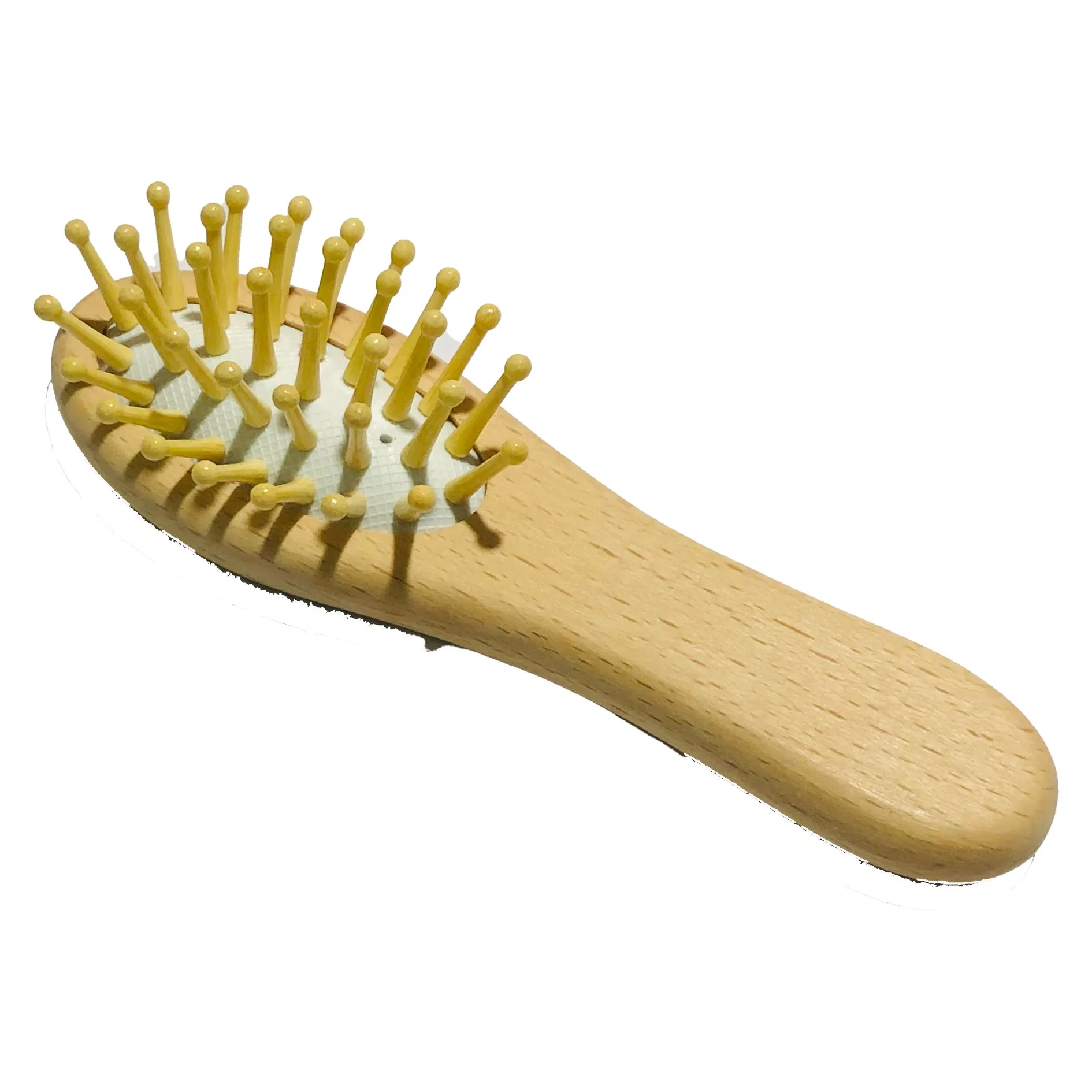Gouallty High End 100% Natural Air Cushion Hairbrush Message Wood Hair Comb