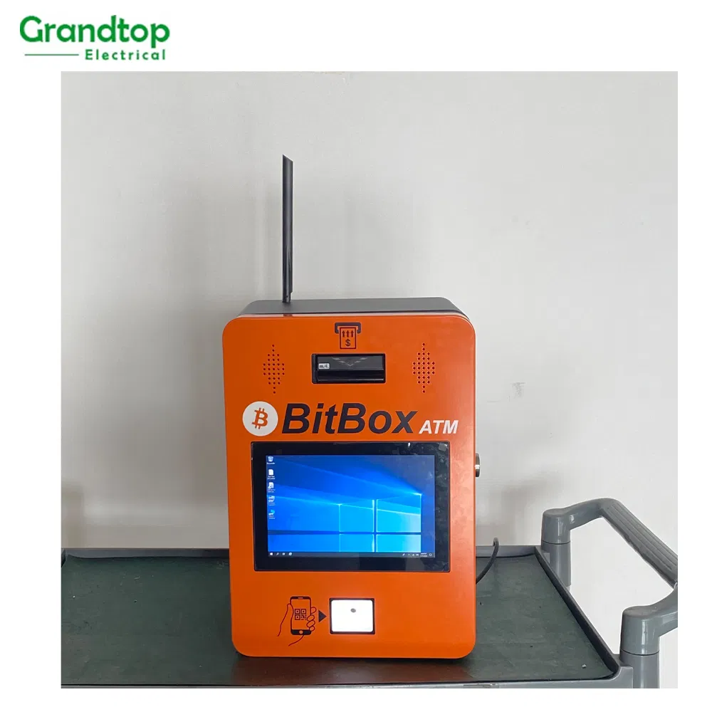 OEM 10.1 Inch Self-Cash Recycling Crypto ATM Machine Btc Token Exchange Kiosk