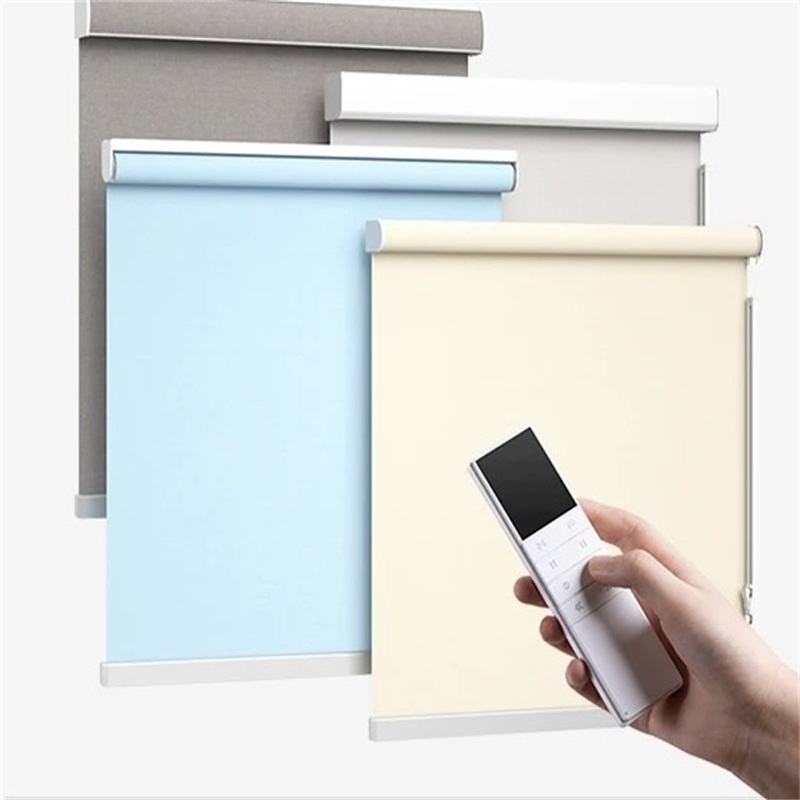 Modern Blackout Curtain Office Window Shade Electric Roller Blind
