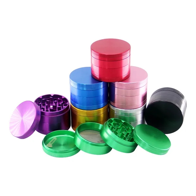 3 Layers 4 Layers Fine Mesh Screen Smoke Herb Grinder
