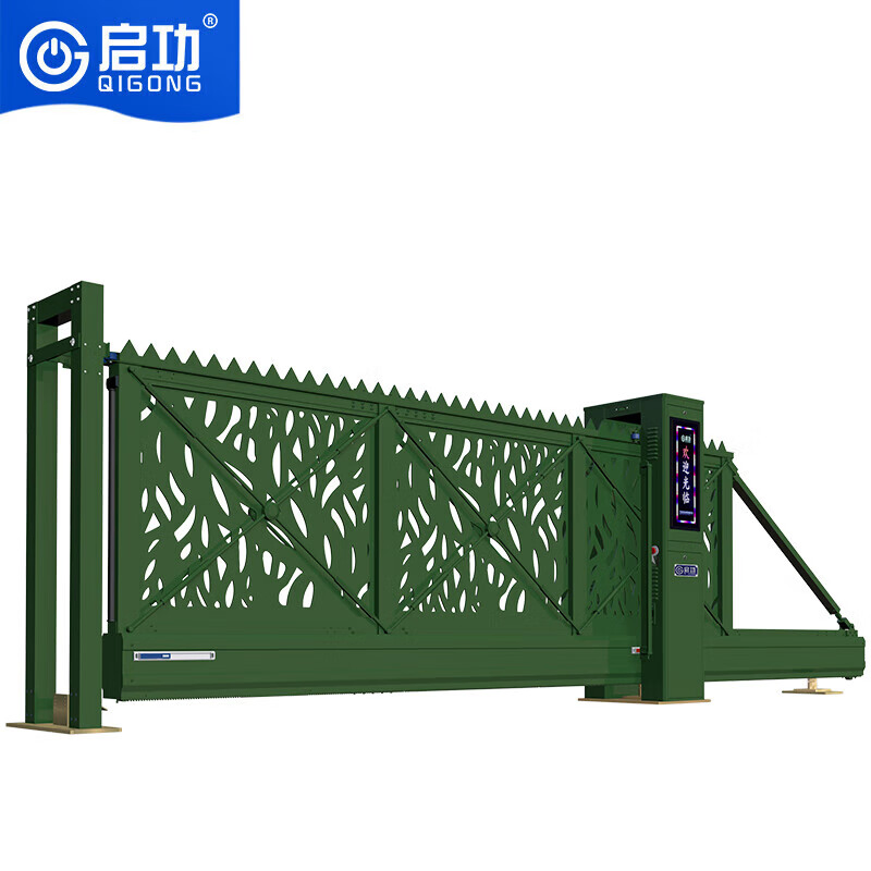 Customized Important Venues Weather-Resistant Aluminum Cantilever Sliding Gate