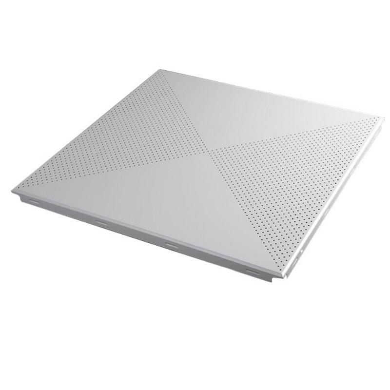 Decorative Panels Pop Material 600X600mm Aluminum Perforated Ceiling