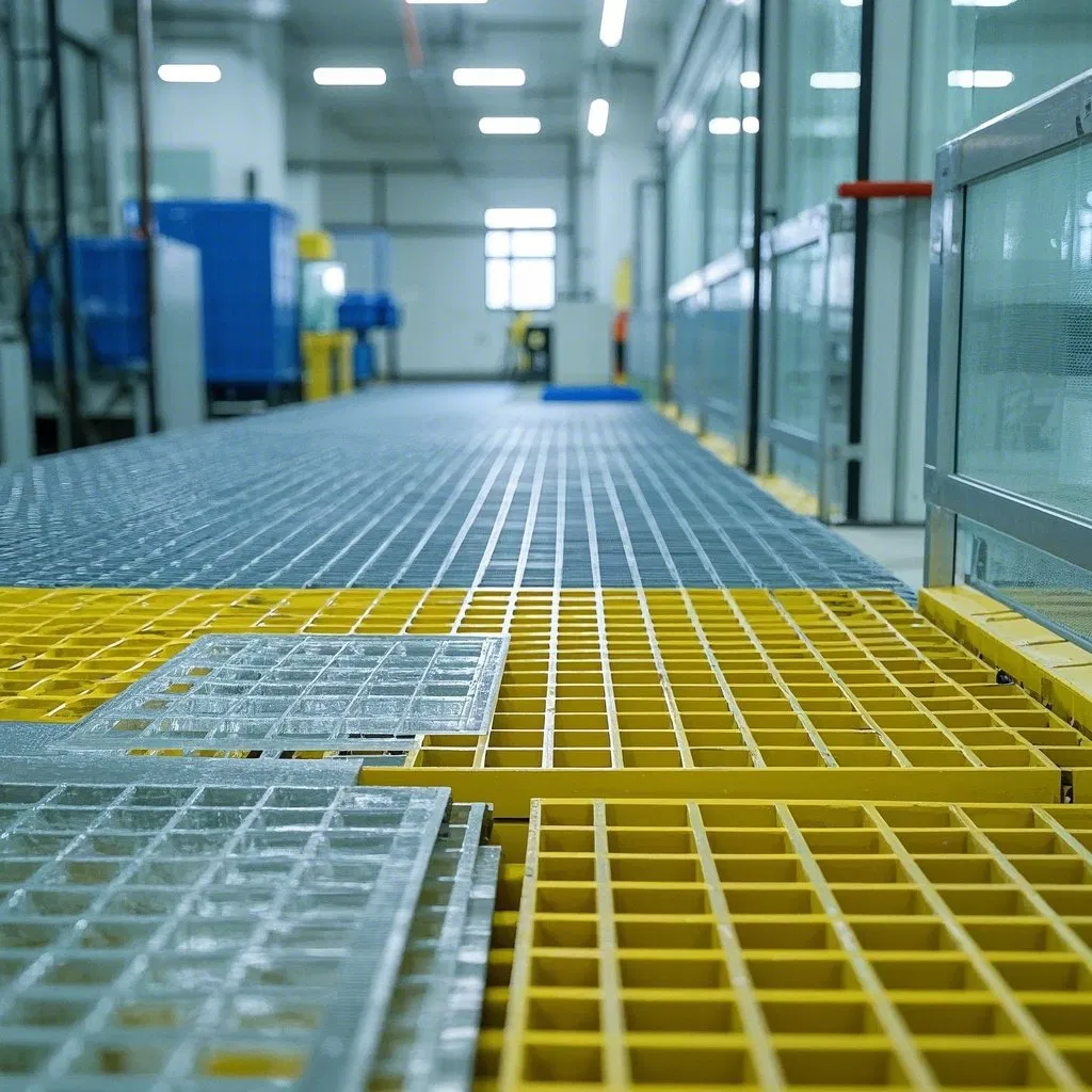 Electrostatic Powder Coated Durable Finish Fiberglass Grille
