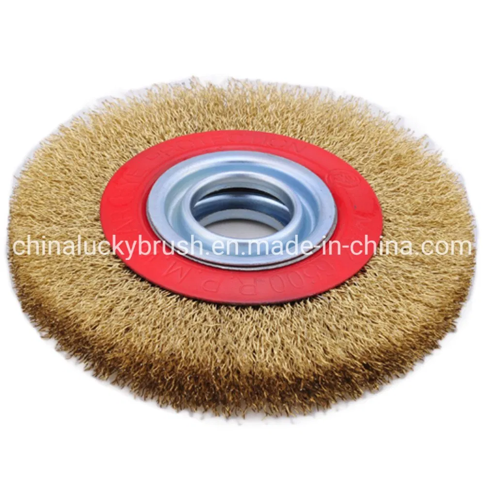 7 Iinch Nylon Abrasive Filament Wheel Brush Round Wheel Brush for Grinder (YY-045)