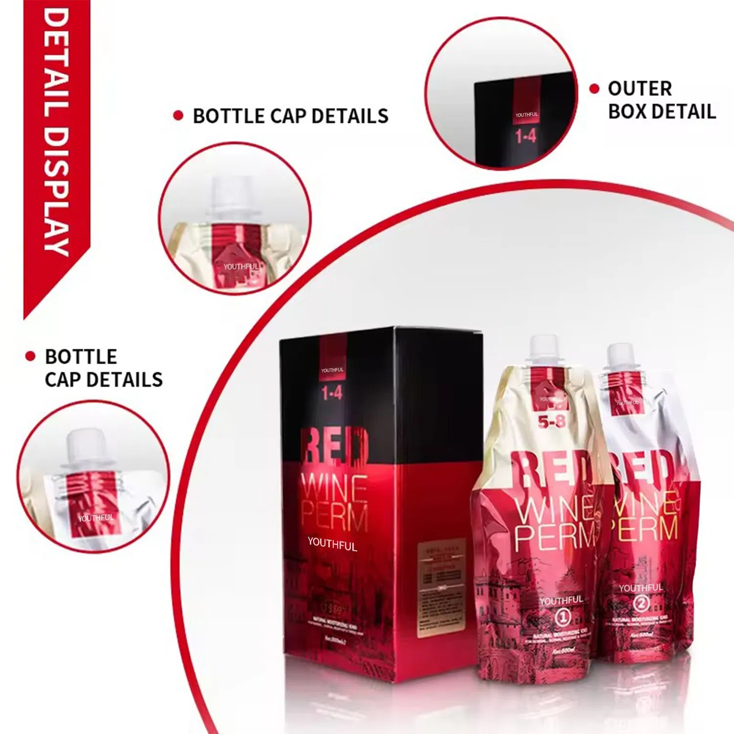 Salon Hair Care Hair Perm Rebonding Curly Cream