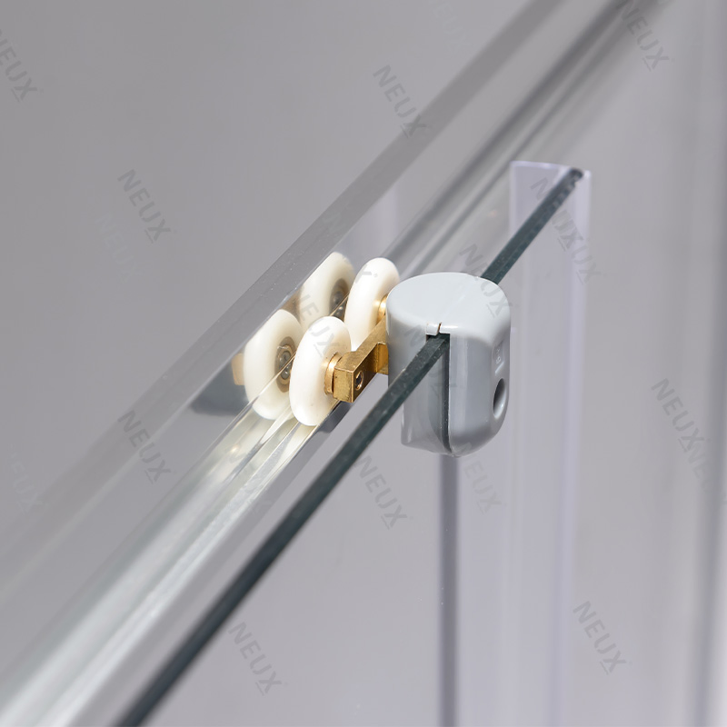 Square Style Tempered Glass Sliding Door Shower Room Shower Cabin for Bathroom