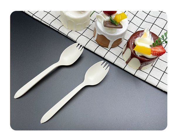 Manufacturer Biodegradable Cornstarch Eco Friendly Cutlery Disposable Knife, Fork and Spoon