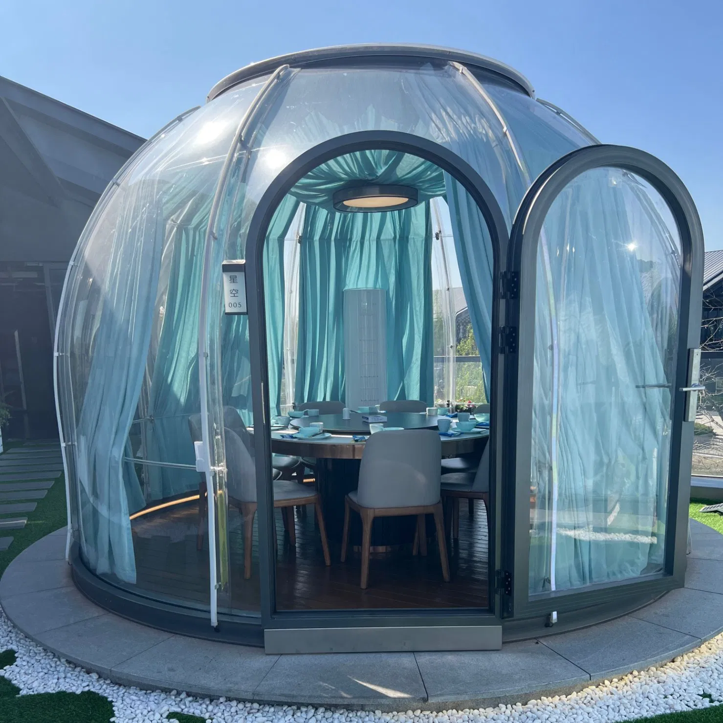 Prefabricated Housing Fashion Latest Design Holiday Bubble Tent Transparent Chinese Manufacturer Custom Dome House