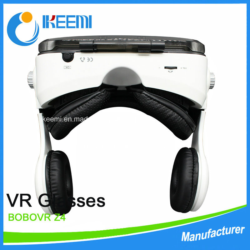 Bobo Z4 3D Vr Glasses with Headphone Headset