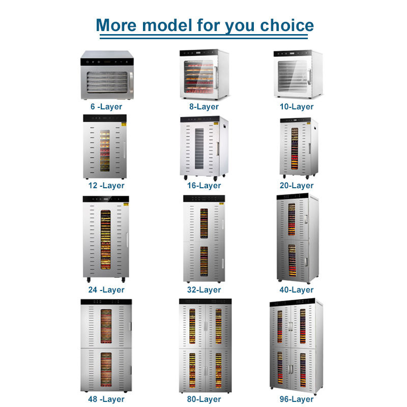 Heavybao Commercial Food Dehydrators Beef Jerky Machine Industrial Sausage Pet Food Drying Machine