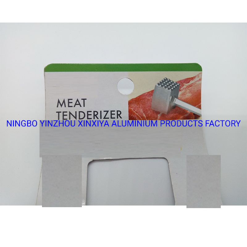 E-Friendly Aluminum Meat Tenderizer Hammer for Bar/Restaurant/Barbecue/Kitchen
