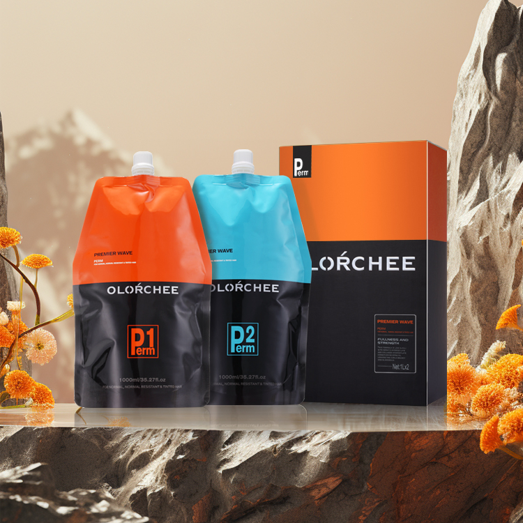 Hot Selling No Ammonia Curly Hair Wave Perm