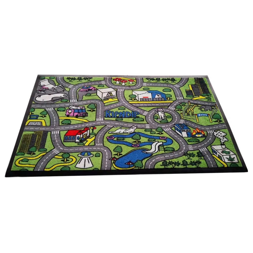 Hot Selling Rubber Carpet Kitchen Logo Linen Mat Rugs