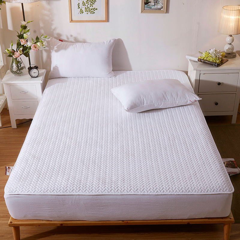 Custom Water Proof Hypoallergenic Quilted/Bamboo/Terry Cotton Mattress Protector