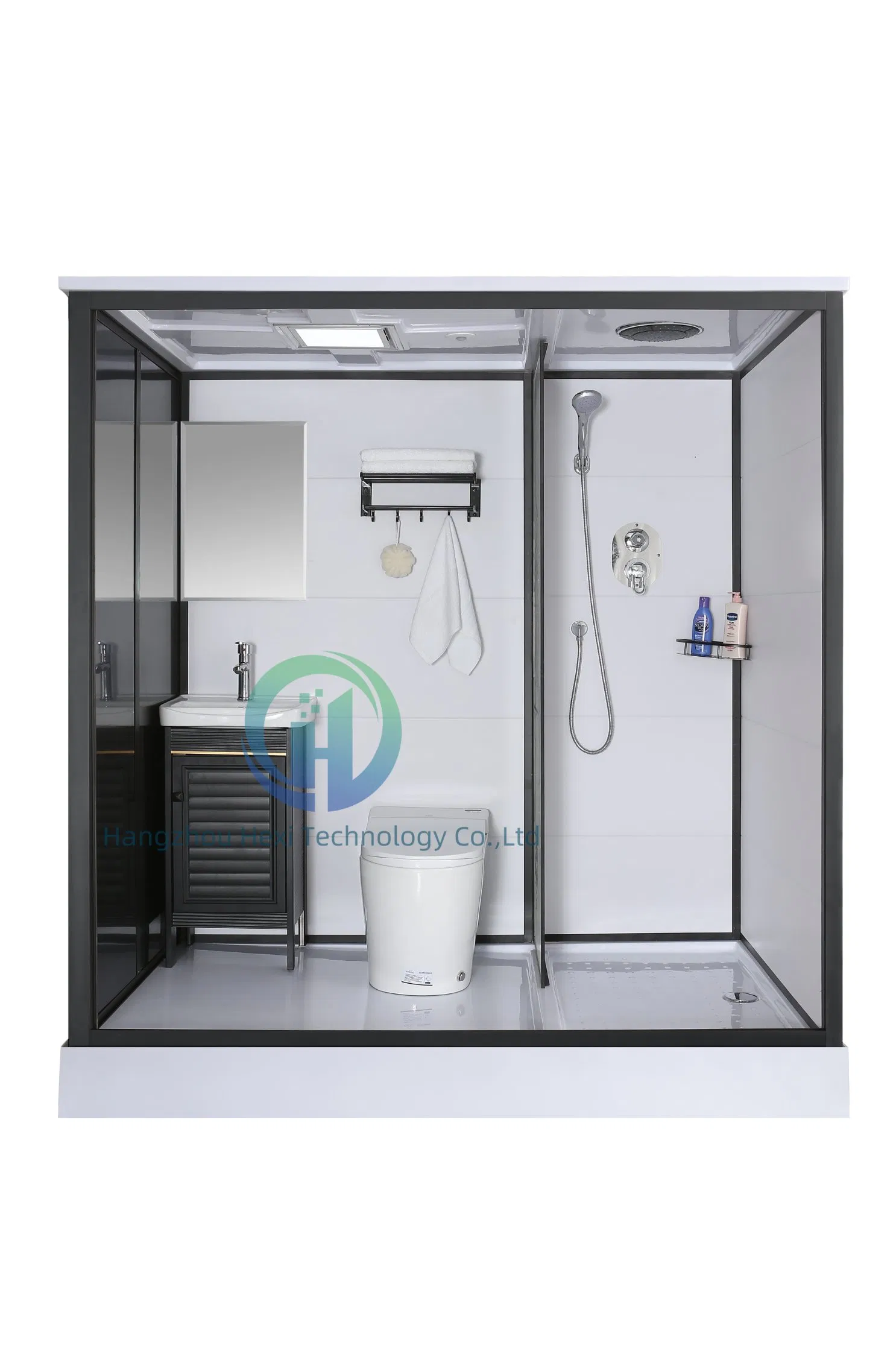 Modern Prefab Toilet Room for Efficient Bathroom Solutions