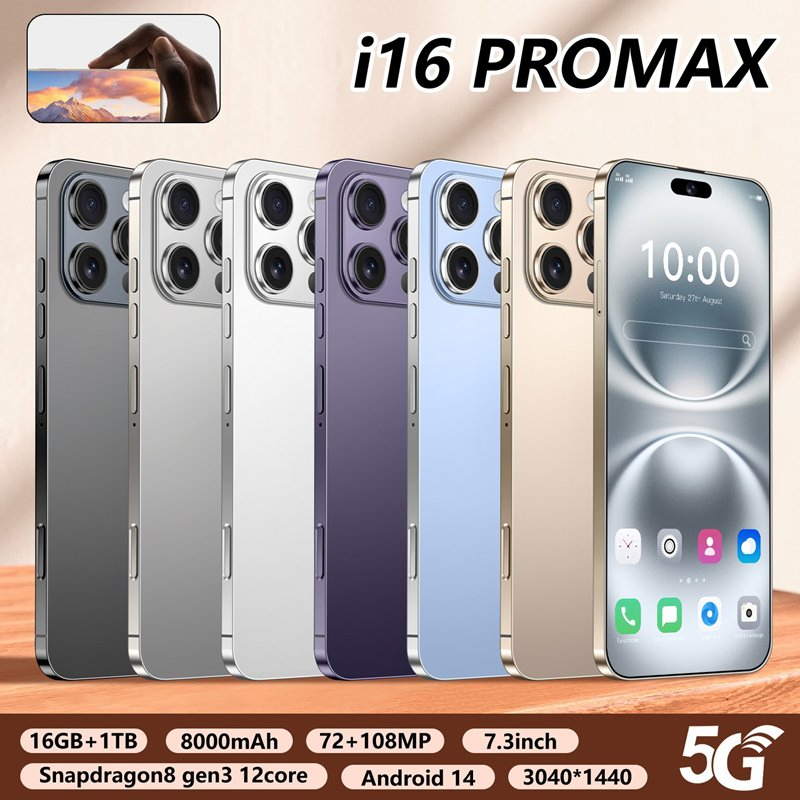 Смартфон I16 PRO Max 16GB/1TB 5G