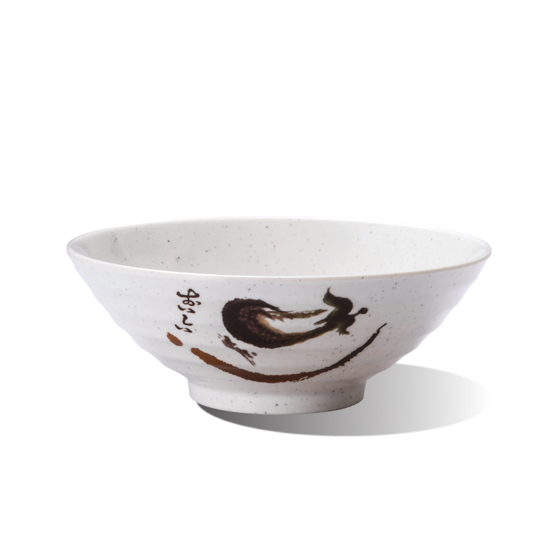 Wholesale Round 32oz 8" Plastic Noodle Bowls Melamine Ramen Bowls