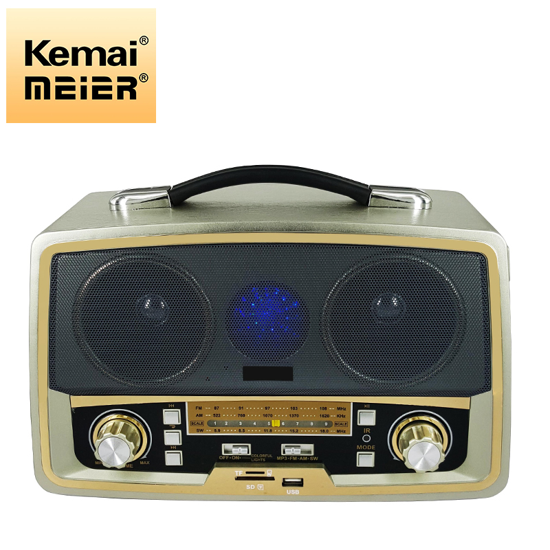 DC 6V Charging and Built-in 6V 1400 mAh Lead-Acid Battery Radio Is Ultra-Durable