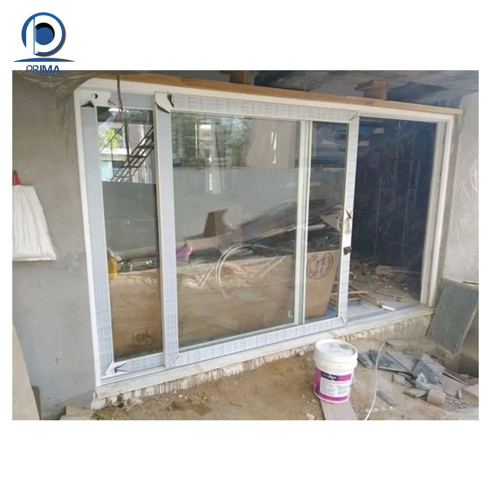 UPVC дверь для коммерческих помещений, стильный дизайн