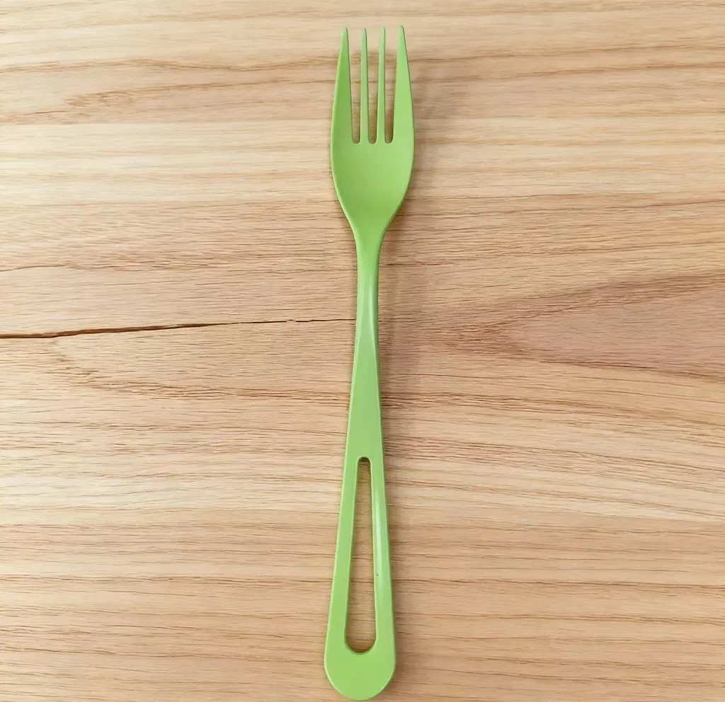 PLA Disposable Fork and Spoon Set Custom Logo Utensils