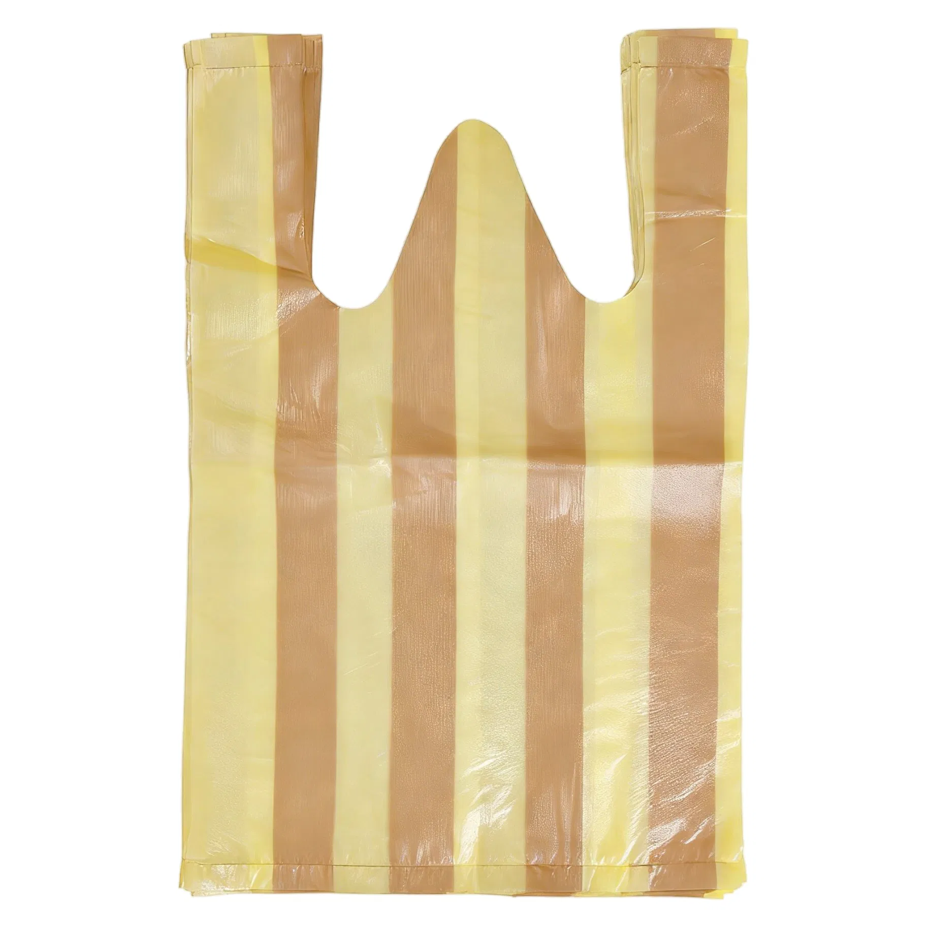 Биоразлагаемые пакеты-майки красно-белые