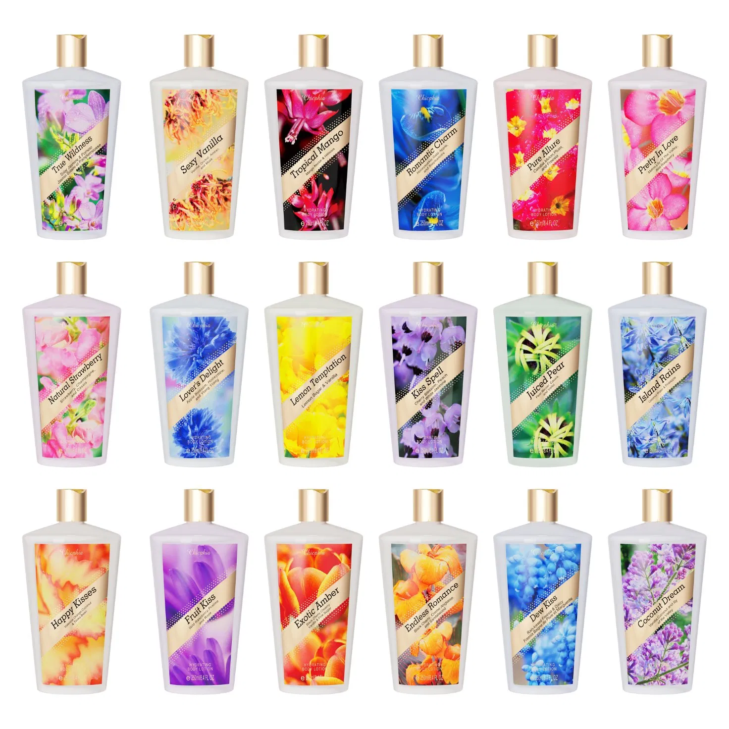 250ml Wholesale Hotel Cosmetics Body Lotion Cream
