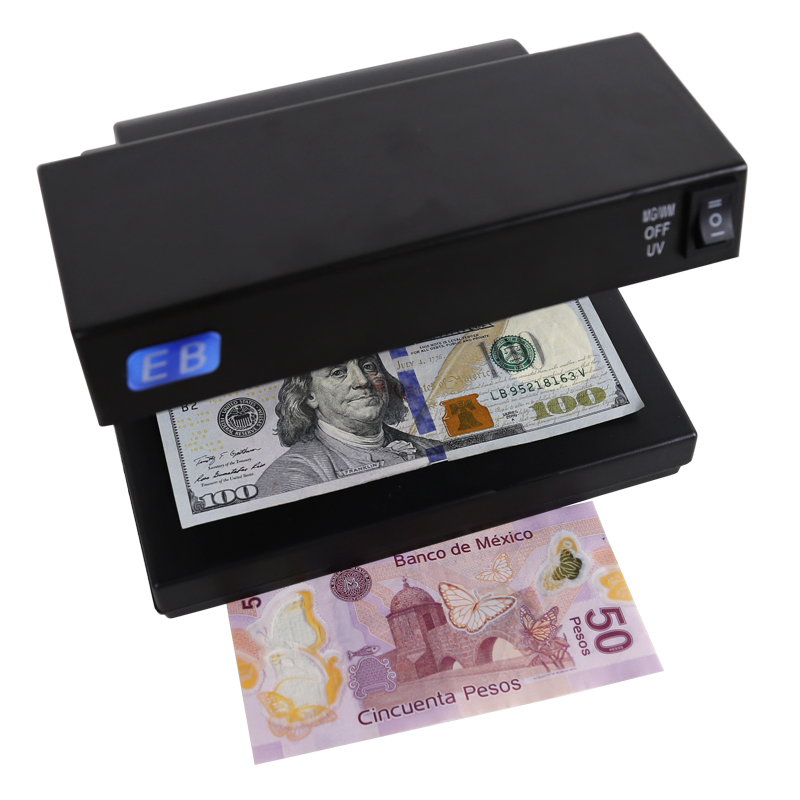 DC-2238A Portable UV Money Detector Ultraviolet Lamp Fake Cash detection