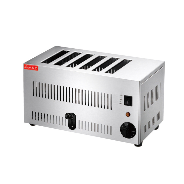6 Slice Toaster Commercial Bread Toaster for Kitchen Equipment