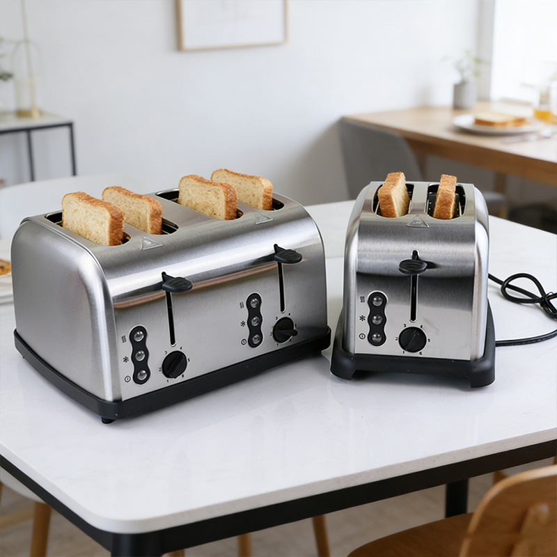 4 Slices Toaster with Adjustable Browning Control for Perfect Toast
