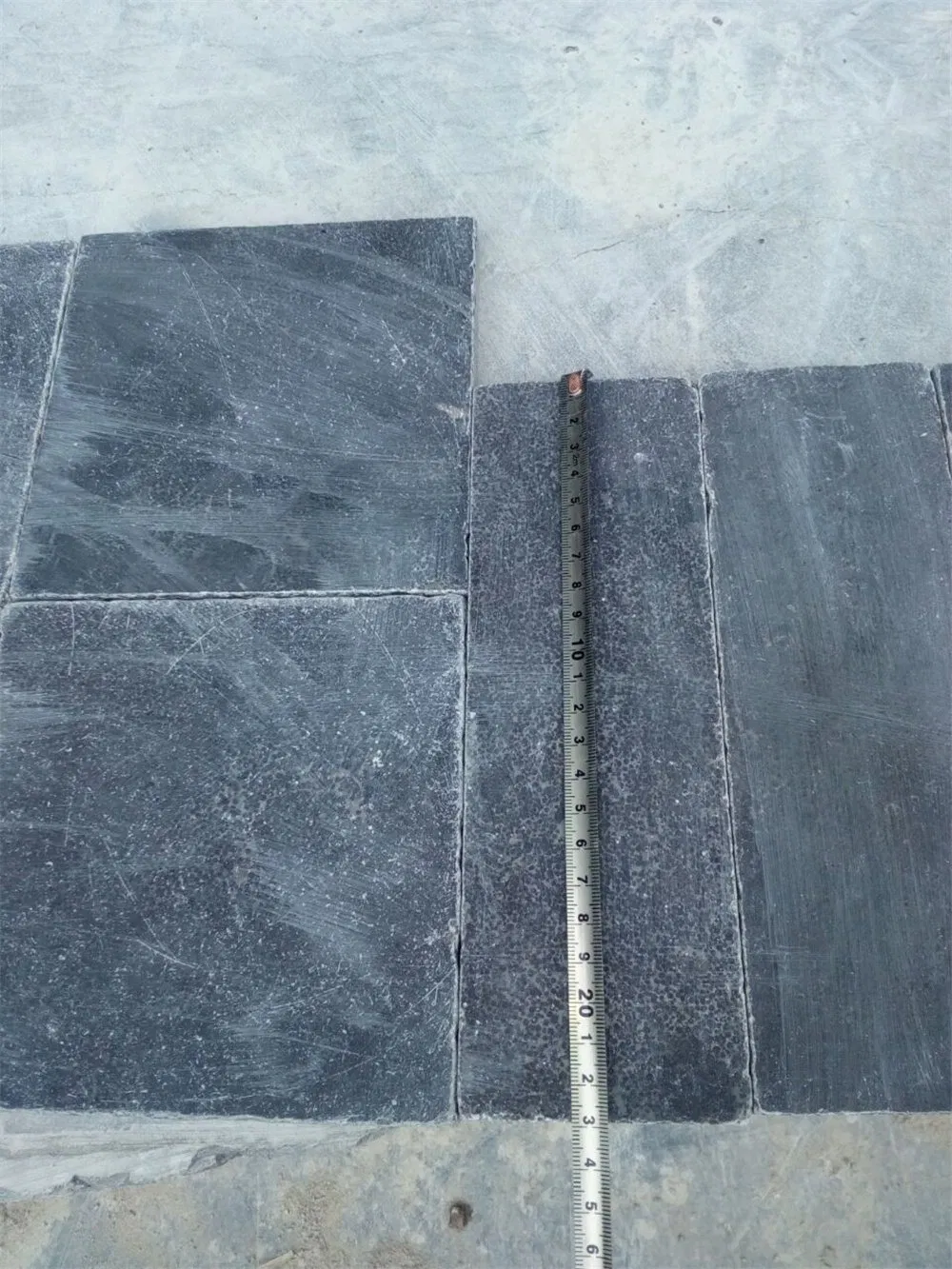 Blue Limestone Honed/Polished/Flamed for Swimming Pool