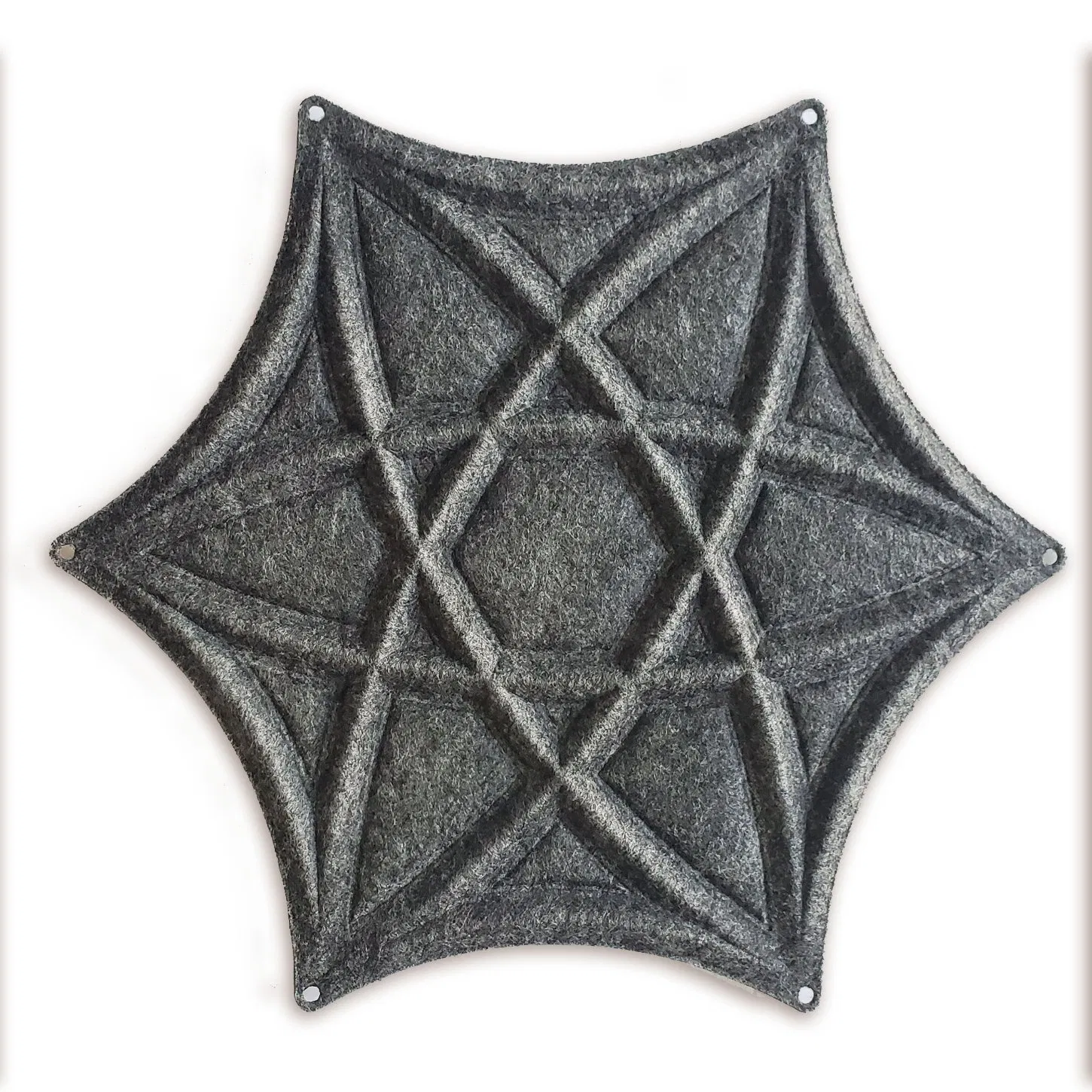 Polyester Fiber 3D Hexagon Acoustic Soundproof Panel