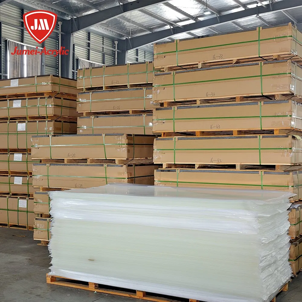 Jumei ISO CE Certificated Custaomizatian Cast Color Clear Acrylic Plastic Sheets
