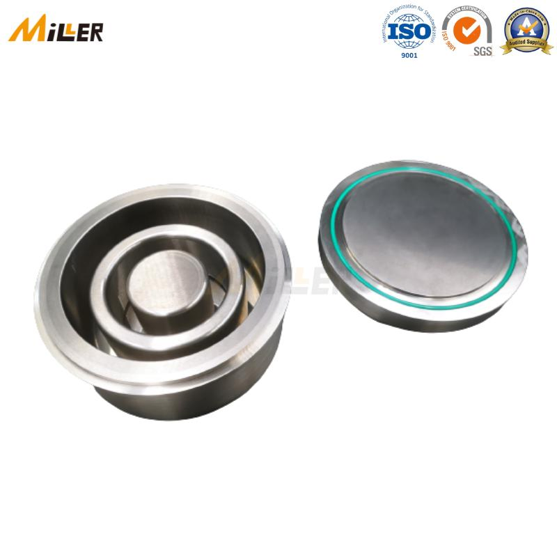 Hardmetal Tungsten Carbide Wc 250ml Vibratory Grinding Cup Set with Very Good Abrasion Resistance for Ring and Puck Mill